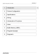 Предварительный просмотр 11 страницы Mitsubishi Electric MELSEC FX2N-2LC User Manual