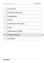 Предварительный просмотр 85 страницы Mitsubishi Electric MELSEC FX2N-2LC User Manual