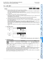 Preview for 223 page of Mitsubishi Electric MELSEC FX3G Programming Manual