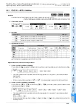 Preview for 285 page of Mitsubishi Electric MELSEC FX3G Programming Manual