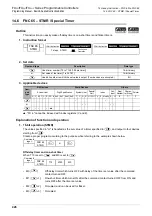 Preview for 428 page of Mitsubishi Electric MELSEC FX3G Programming Manual