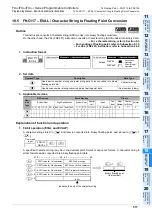 Preview for 519 page of Mitsubishi Electric MELSEC FX3G Programming Manual