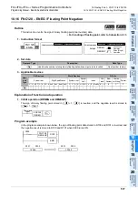 Preview for 539 page of Mitsubishi Electric MELSEC FX3G Programming Manual