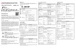 Mitsubishi Electric MELSEC iQ-F FX5 Installation Manual предпросмотр