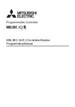 Preview for 1 page of Mitsubishi Electric MELSEC iQ-R C Programming Manual