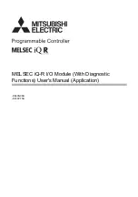 Preview for 1 page of Mitsubishi Electric MELSEC iQ-RX40NC6B Application User'S Manual