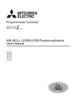 Mitsubishi Electric MELSEC-L LD75D User Manual preview