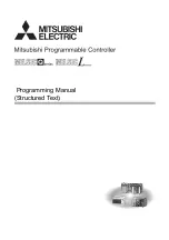 Предварительный просмотр 1 страницы Mitsubishi Electric MELSEC L series Programming Manual