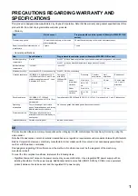 Preview for 3 page of Mitsubishi Electric MELSENSOR Vision Sensor VS20 Series User Manual