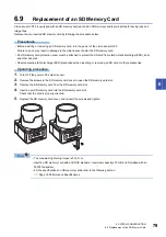 Предварительный просмотр 81 страницы Mitsubishi Electric MELSENSOR VS70 Series User Manual