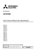 Preview for 1 page of Mitsubishi Electric MELSENSOR
VS80C-200-R Setting Manual / Spreadsheet