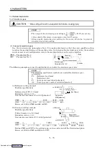 Предварительный просмотр 122 страницы Mitsubishi Electric MELSERVO MR-J2 C Series Instruction Manual