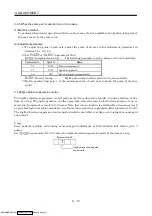 Предварительный просмотр 199 страницы Mitsubishi Electric MELSERVO MR-J2 C Series Instruction Manual