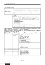 Предварительный просмотр 204 страницы Mitsubishi Electric MELSERVO MR-J2 C Series Instruction Manual