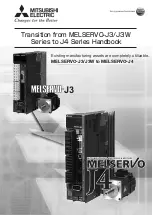 Предварительный просмотр 1 страницы Mitsubishi Electric Melservo MR-J3-100B Handbook