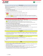 Preview for 4 page of Mitsubishi Electric MEsoftstart/I00 Users, Installation & Instruction Manual