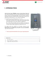 Preview for 7 page of Mitsubishi Electric MEsoftstart/I00 Users, Installation & Instruction Manual