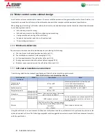 Preview for 23 page of Mitsubishi Electric MEsoftstart/I00 Users, Installation & Instruction Manual