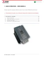 Preview for 49 page of Mitsubishi Electric MEsoftstart/I00 Users, Installation & Instruction Manual