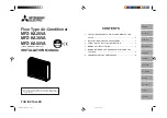 Preview for 1 page of Mitsubishi Electric MFZ-KA25VA Installation Manual