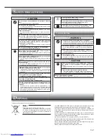 Предварительный просмотр 3 страницы Mitsubishi Electric MFZ-KA25VA Operating Instructions Manual