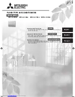 Mitsubishi Electric MFZ-KJ09NA Operating Instructions Manual preview