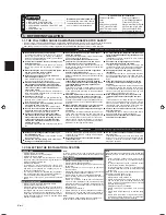 Предварительный просмотр 2 страницы Mitsubishi Electric MFZ-KJ25VE Installation Manual