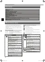 Предварительный просмотр 2 страницы Mitsubishi Electric MFZ-KJ25VE2 Operating Instructions Manual