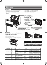 Предварительный просмотр 6 страницы Mitsubishi Electric MFZ-KW25VG Operating Instructions Manual