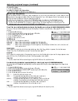 Preview for 29 page of Mitsubishi Electric MH2850 User Manual