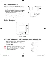 Preview for 3 page of Mitsubishi Electric MHK2 Installation Manual