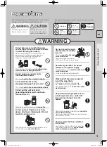 Preview for 3 page of Mitsubishi Electric MJ-E100AR-H Instruction Manual