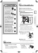 Предварительный просмотр 5 страницы Mitsubishi Electric MJ-E100AR-H Instruction Manual