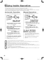 Предварительный просмотр 18 страницы Mitsubishi Electric MJ-E100AR-H Instruction Manual