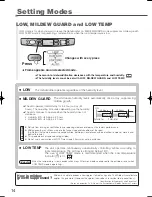 Предварительный просмотр 14 страницы Mitsubishi Electric MJ-E14CG-S1-SWE Instruction Manual