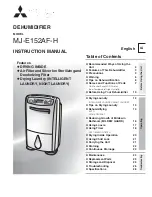 Mitsubishi Electric MJ-E152AF-H Instruction Manual preview