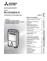 Mitsubishi Electric MJ-E152AK-H Instruction Manual preview