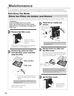 Предварительный просмотр 22 страницы Mitsubishi Electric MJ-E15BX-S1-IT Instruction Manual