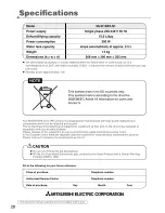 Предварительный просмотр 28 страницы Mitsubishi Electric MJ-E15BX-S1-IT Instruction Manual