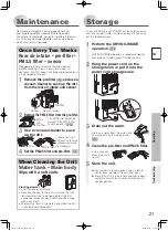 Предварительный просмотр 21 страницы Mitsubishi Electric MJ-E160HR-H Instruction Manual