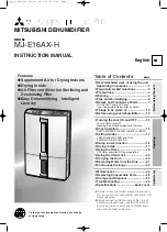 Mitsubishi Electric MJ-E16AX-H Instruction Manual preview