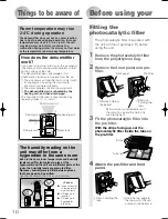 Preview for 10 page of Mitsubishi Electric MJ-E22VX-A1 Instruction Manual