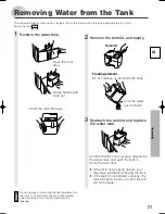 Preview for 21 page of Mitsubishi Electric MJ-E22WX-H Instruction Manual