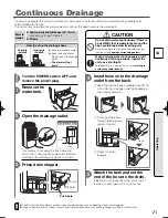 Preview for 21 page of Mitsubishi Electric MJ-E26CX-H Instruction Manual