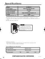 Preview for 26 page of Mitsubishi Electric MJ-E26CX-H Instruction Manual