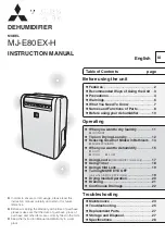 Предварительный просмотр 1 страницы Mitsubishi Electric MJ-E80EX-H Instruction Manual