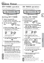 Preview for 17 page of Mitsubishi Electric MJ-EV240HP-H Instruction Manual