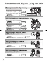 Preview for 2 page of Mitsubishi Electric MJ-EZ6CX-H Instruction Manual