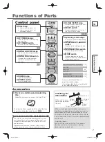 Предварительный просмотр 7 страницы Mitsubishi Electric MJ-EZ6CX-S1-IT Instruction Manual