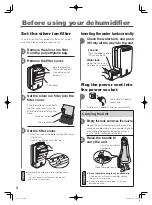 Предварительный просмотр 8 страницы Mitsubishi Electric MJ-EZ6CX-S1-IT Instruction Manual